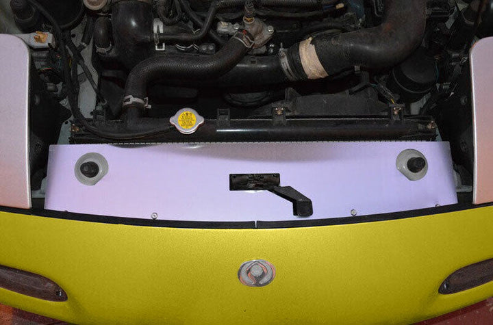 Radiator Cooling Panel Slam Cover Aluminum, Mazda MX5 MK1 NA, MX-5 Miata US