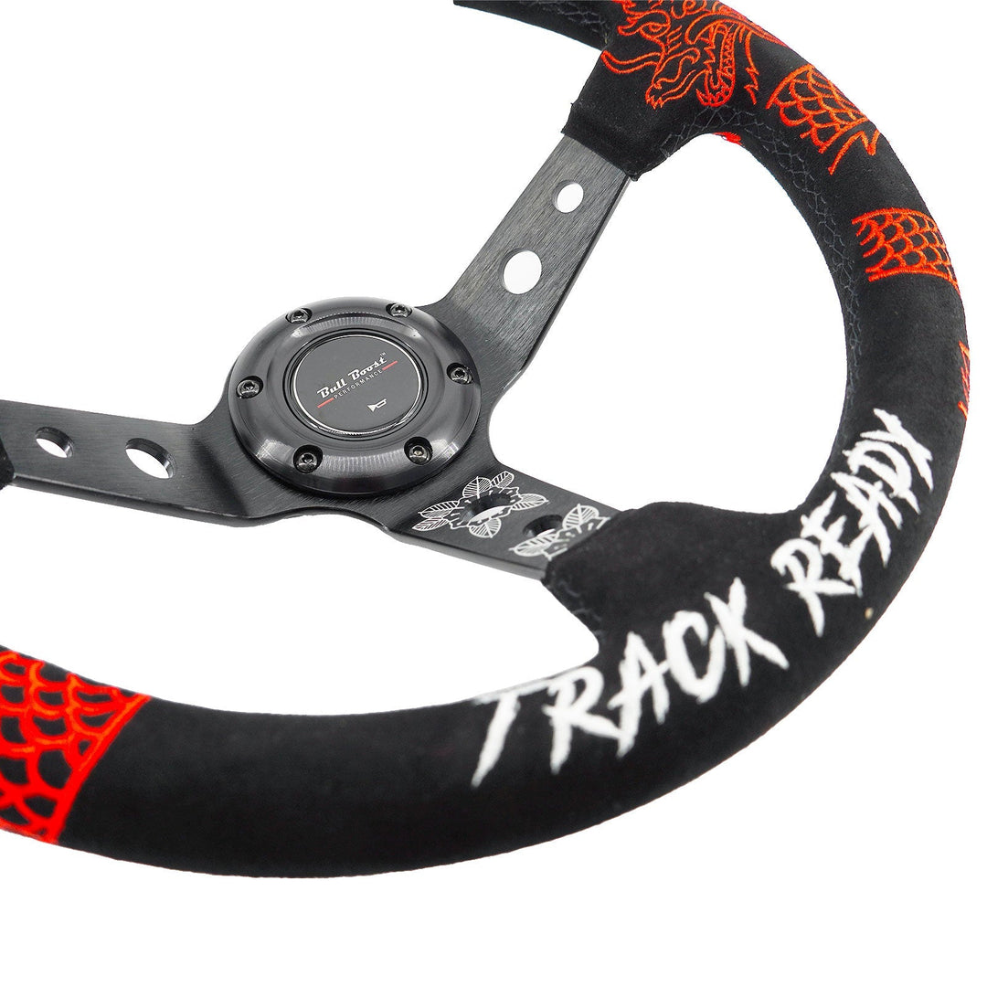 Track Ready Steering Wheel + Hub Adapter Kit For 96-06 Civic Prelude, S2000, Accord, RSX
