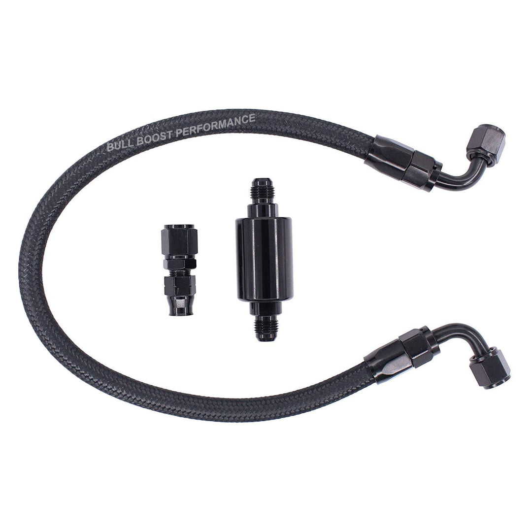 D-Series Tucked Fuel Feed / Return Line Kit D15 D16 Honda CRX Del Sol Wagon