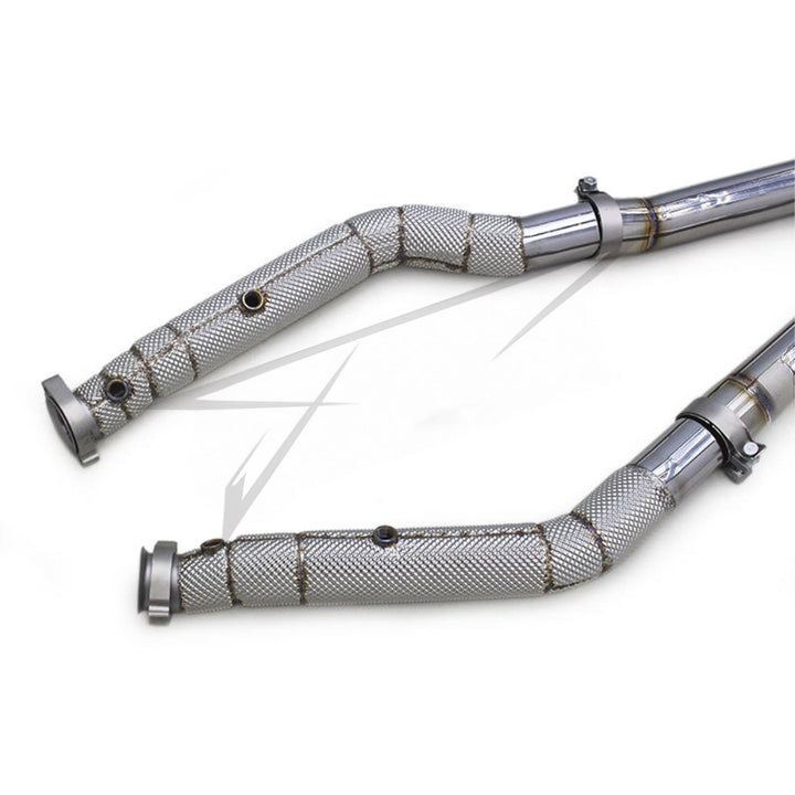 Catless Race Stainless Downpipe for Mercedes Benz AMG GT63 W463 5.5T
