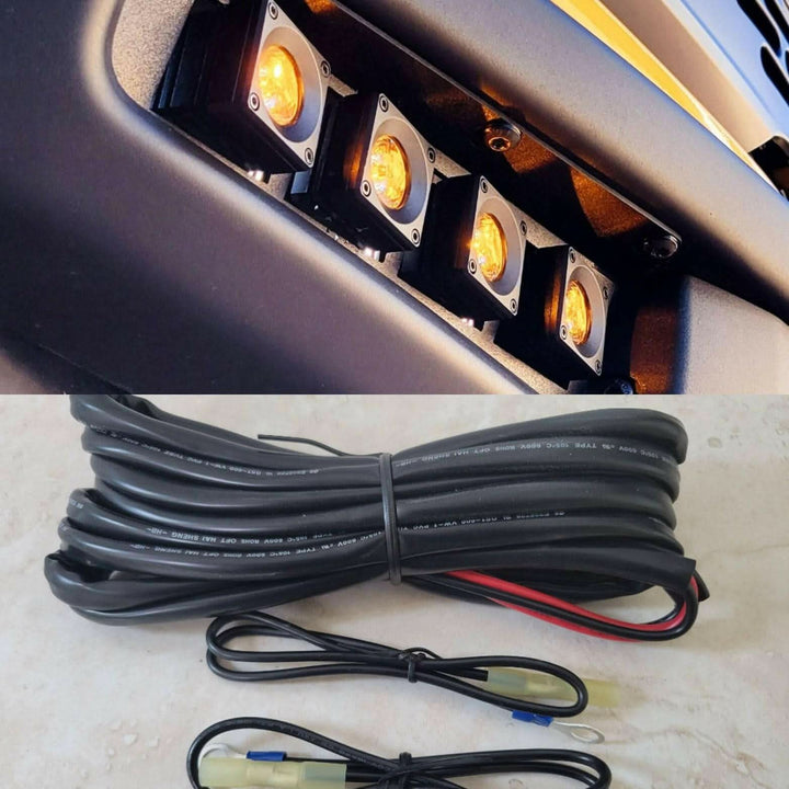 Kit de luces antiniebla de doble función para parachoques modular Ford Bronco 2021+
