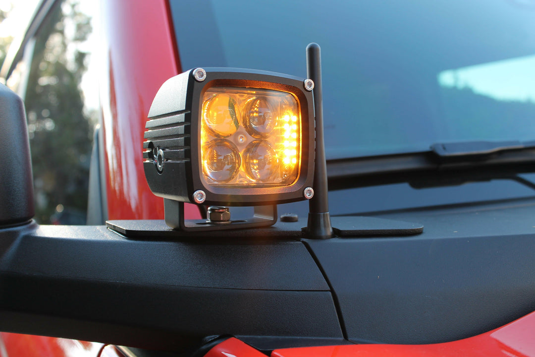 2022+ Ford Bronco Raptor Hood Mount/Ditch Lights/Pillars