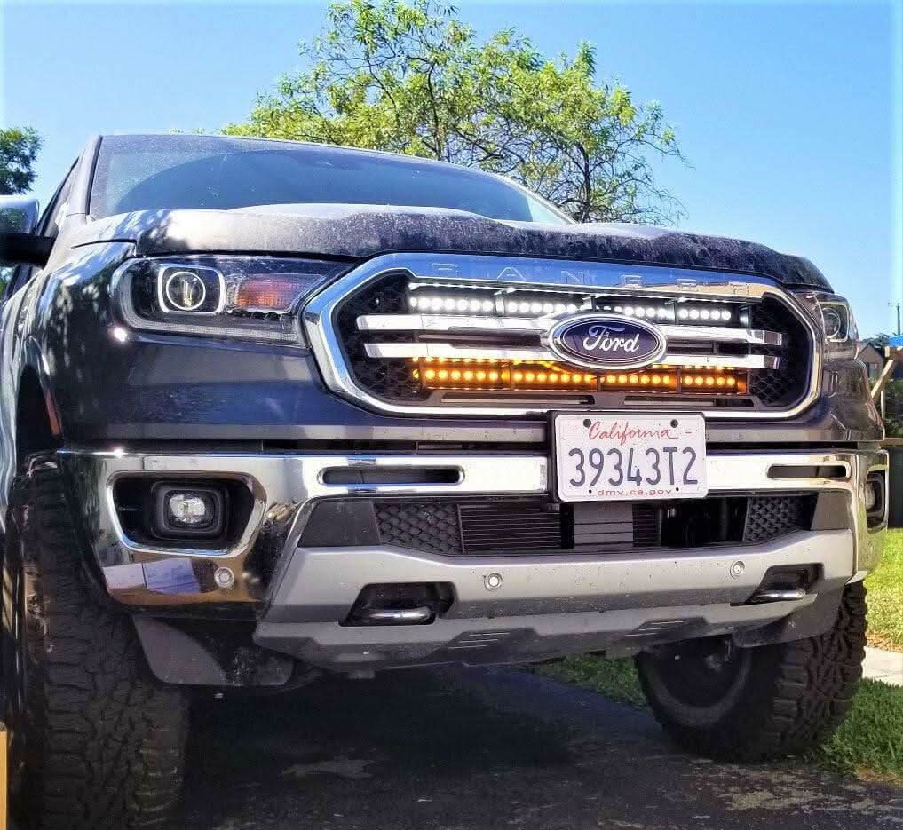 Barras de luces dobles de 30 pulgadas para Ford Ranger (2019-2023)