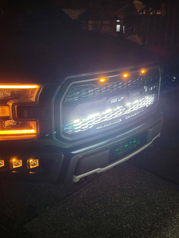 Barra de luces individual de 40 pulgadas para Ford Raptor Gen 2 (2017-2020)