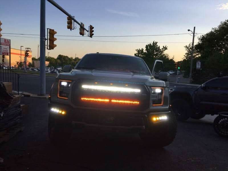 Barras de luces dobles 40s para Ford Raptor Gen 2 (2017-2020)