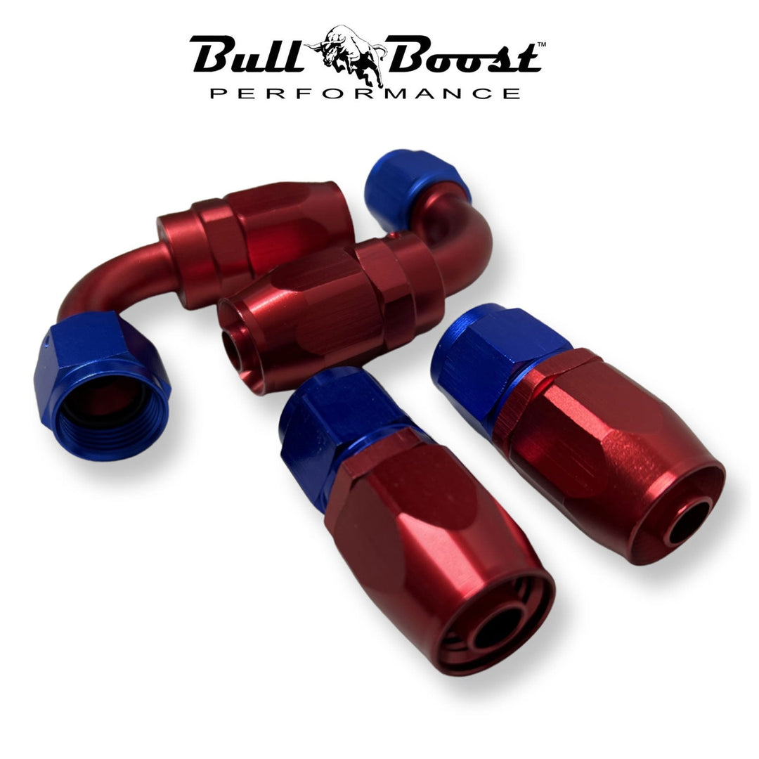 AN10 Baffled Oil Catch Can 5ft Hose Kit Universal -AN10