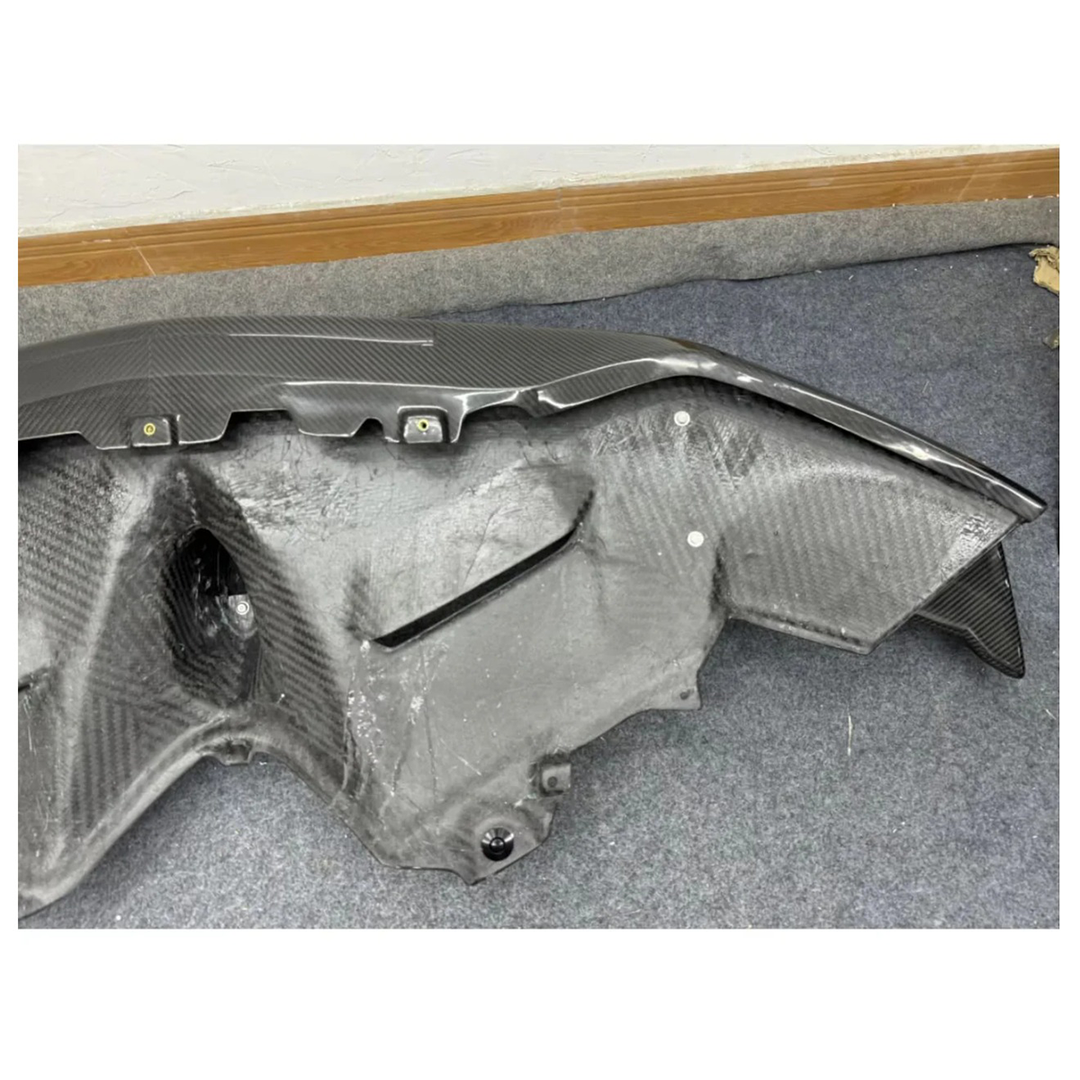 SVJ Style Dry Carbon Fiber Rear Wing with Base for Lamborghini Aventador LP700 LP750 SVJ