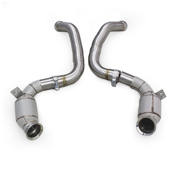 Catted Race Stainless 300 Cell Downpipe for Mercedes Benz AMG GT63 GT63S 4.0T
