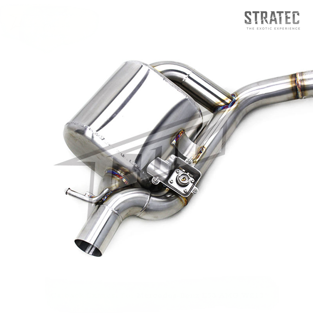 Valved Stainless Catback Exhaust System for Mercedes Benz E53 AMG W213 3.0T