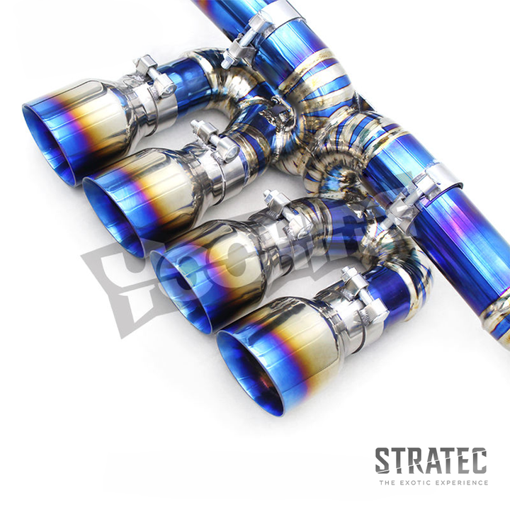 Performance Titanium Catback Exhaust System for Chevrolet Corvette C8 Z06