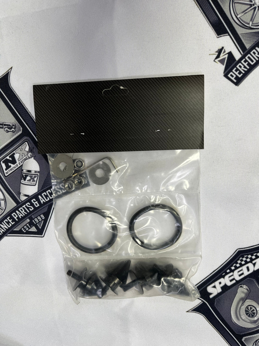Nnr Spike Bumper Fasteners Black