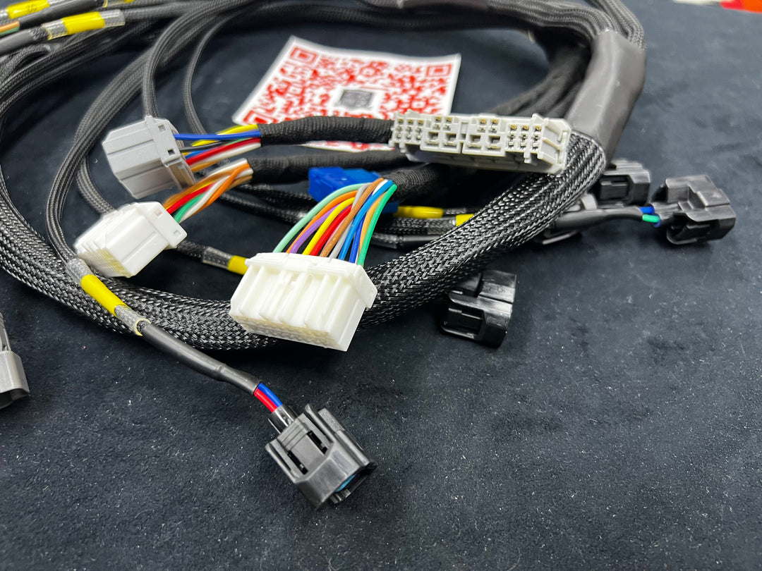 SPDZ1 OBD2 Budget D & B-Series Tucked Engine Harness Civic Integra B18/B16/D16/D15