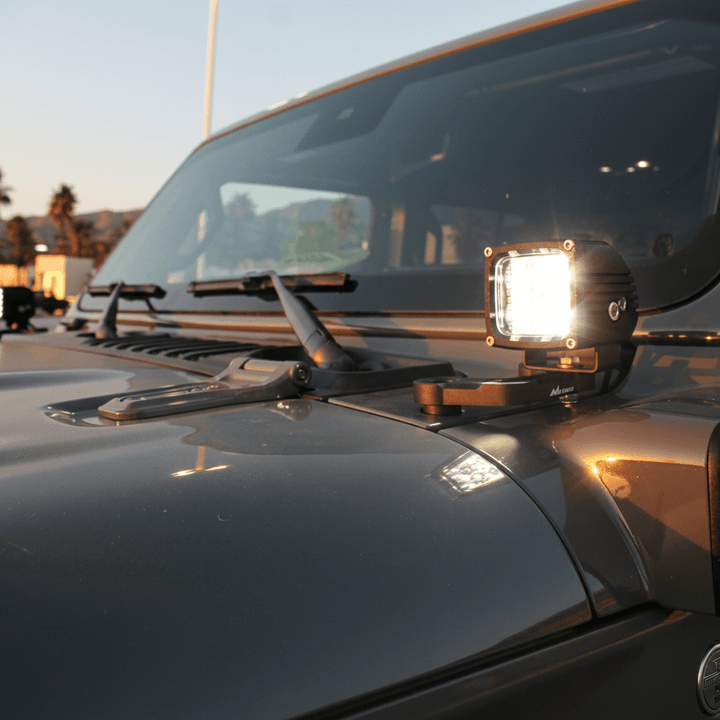 2019+ Jeep Gladiator Hood Mount/Ditch Lights