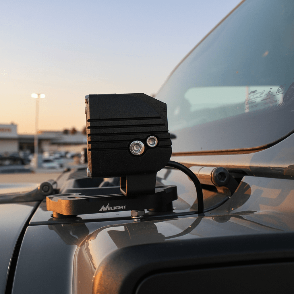 2019+ Jeep Gladiator Hood Mount/Ditch Lights