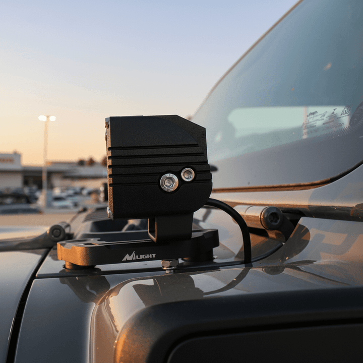 2019+ Jeep Gladiator Hood Mount/Ditch Lights