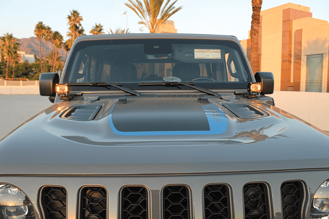 2019+ Jeep Gladiator Hood Mount/Ditch Lights