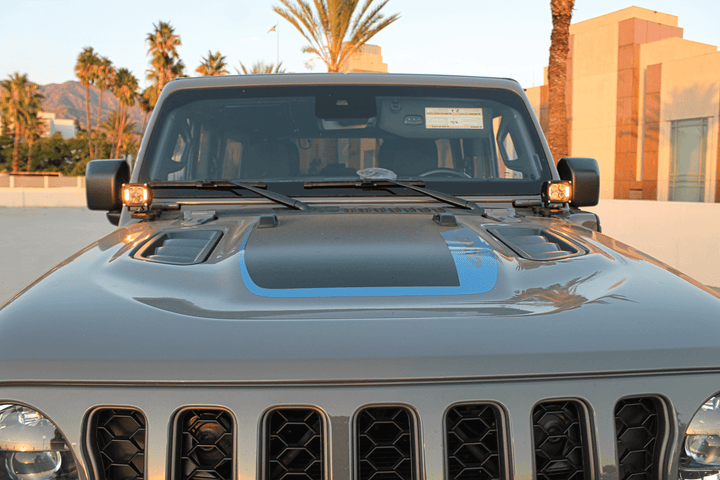 2019+ Jeep Gladiator Hood Mount/Ditch Lights