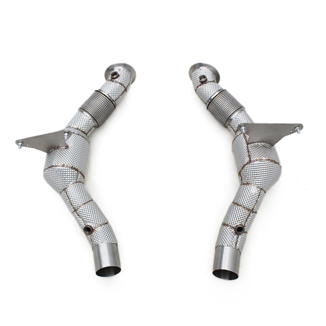 High Flow Catted Downpipe for Ferrari 488 3.9T V8 GTB Pista Spider