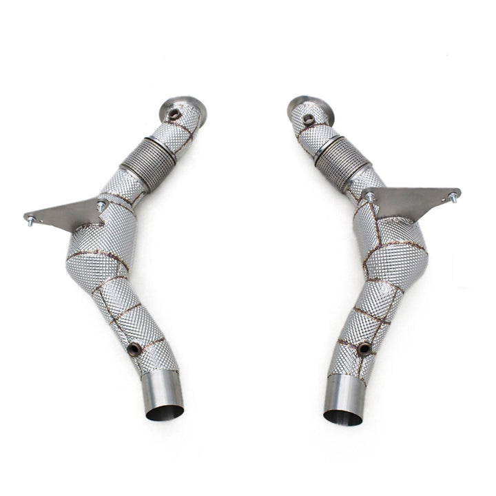 High Flow Catted Downpipe for Ferrari 488 3.9T V8 GTB Pista Spider