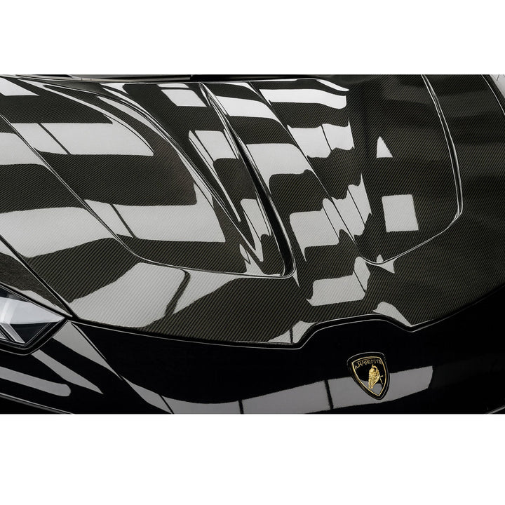 P Style Dry Carbon Fiber Front Bonnet Hood for Lamborghini Huracan LP580 LP610 EVO