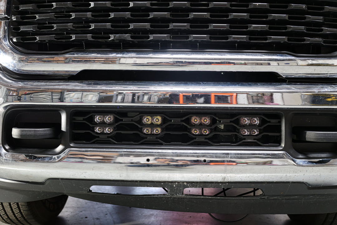 2019-24 RAM 2500/3500 Lower Grille Light Pods
