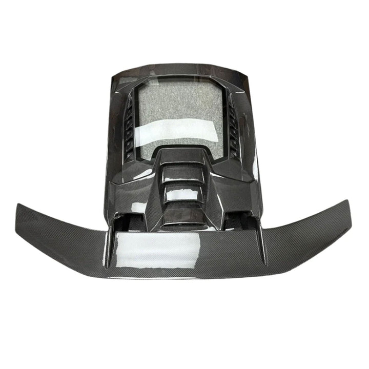PerformantStyle Dry Carbon Fiber Engine Hood with Rear Wing for Lamborghini Huracan LP580 LP610