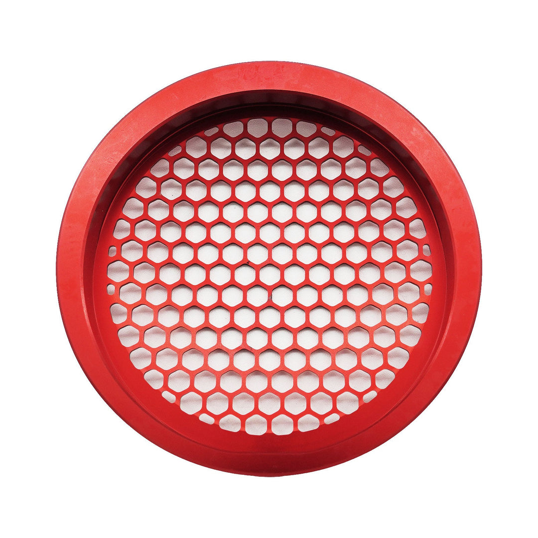 Red Billet 4" Inch Turbo Inlet Guard Velocity Stack Adapter Bellmouth Intake Hex