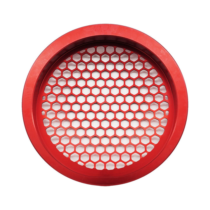 Red Billet 4" Inch Turbo Inlet Guard Velocity Stack Adapter Bellmouth Intake Hex