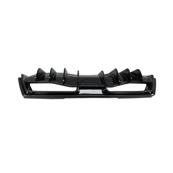 Gloss Black Rear Aggressive Diffuser for Chevrolet Corvette C8 Z51