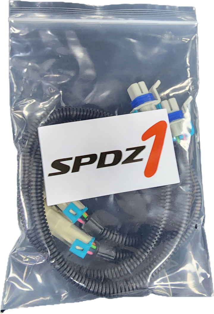 SPDZ1 GM SQUARE - PRIMARY O2 EXTENSIONS 24" (2009-2015 CTS-V / 2004-2006 GTO / 2008–2009 Pontiac G8) - Pair of Harnesses