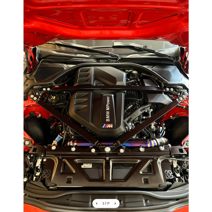 S58 High-Flow Front Mount Air Intake System for BMW G87 M2 G80 M3 G82 M4