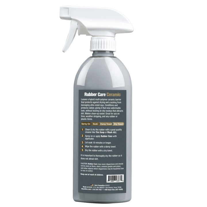 Rubber Care 16 Fl. oz - Rubber & Plastics Conditioner and Protectant