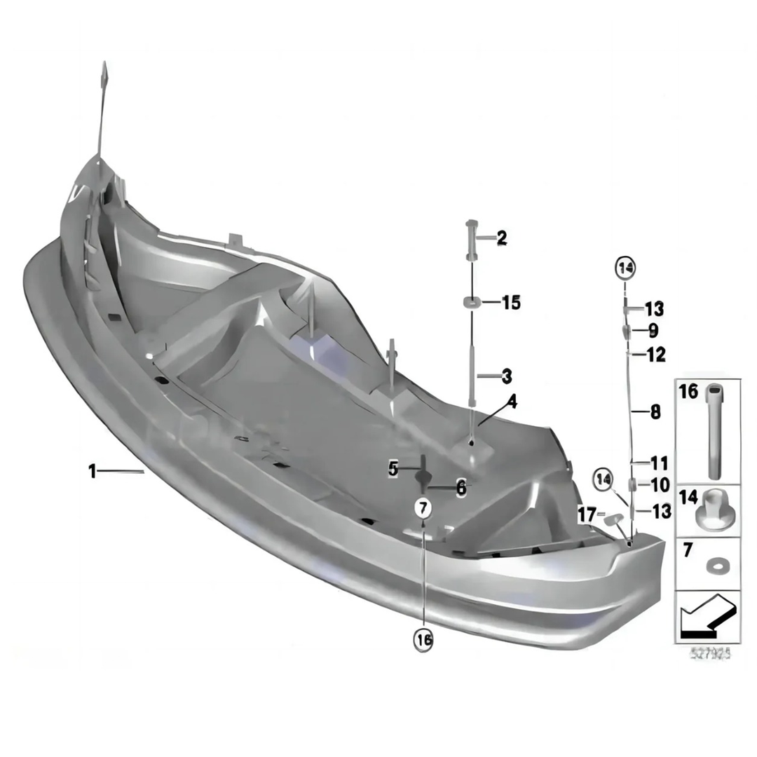 GT4 Carbon Fiber Front Lip for BMW G80 G81 M3 G82 G83 M4