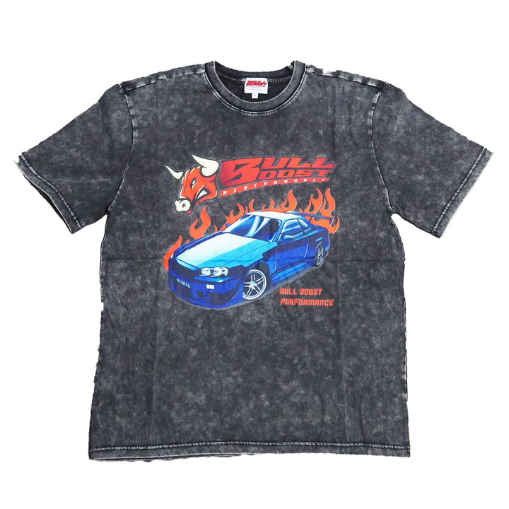 Bull Boost Performance Premium Automotive Cotton Crew Tee Shirts