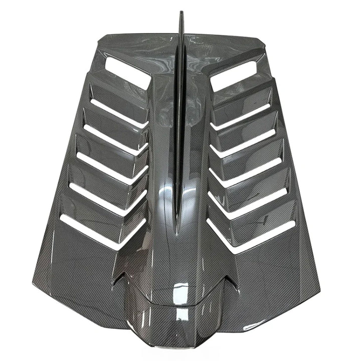 STO Style Carbon Fiber Engine Hood for Lamborghini Huracan LP580 LP610 EVO