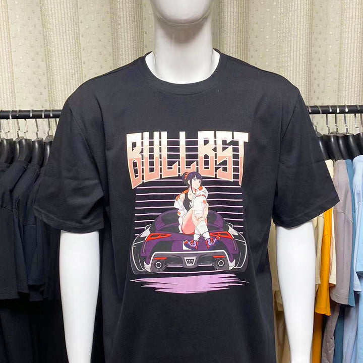 Supra Anime Girl Regular Heavy Cotton Pre Shrunk Shirt