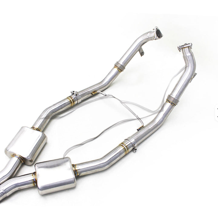 Titanium Valved Catback Exhaust System for Audi Q8 Q8 2.0T 3.0T