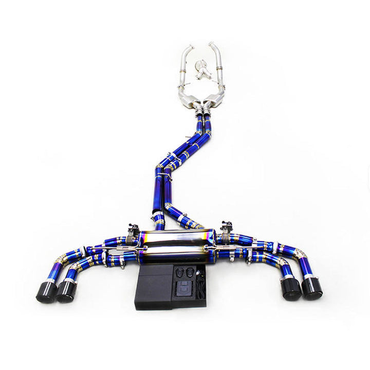 Titanium Valved Catback Exhaust System for Audi Q8 RSQ8 4.0T