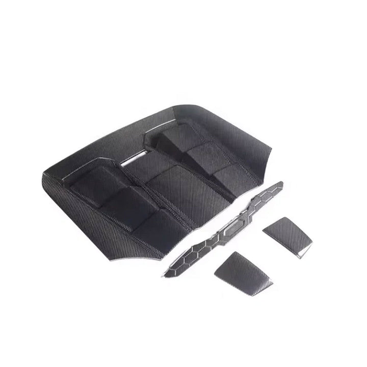 Dry Carbon Fiber Engine Hood Cover for Lamborghini Huracan EVO Spyder
