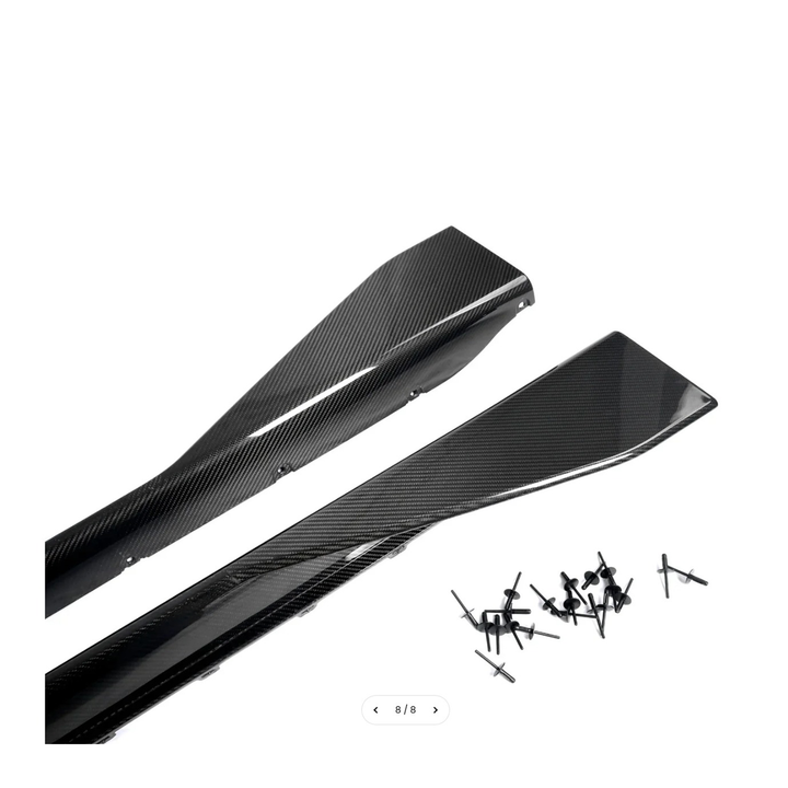 M Performance Style Carbon Fiber Side Skirts for BMW G80 M3 G82 G83 M4