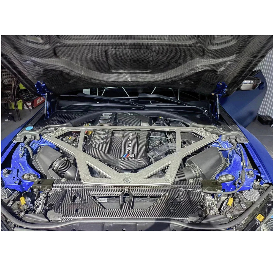 Dry Carbon Fiber Full Engine Bay Cover Kit for BMW G80 M3 G82 M4