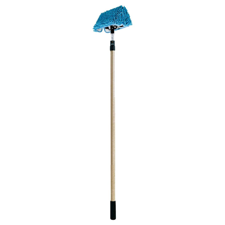Waterless Mop 15" w/ Wooster Standard Fiberglass Pole [4' 2" to 7' 8"]