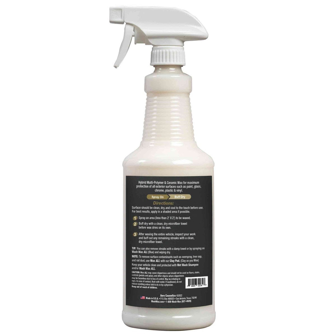 Wax ALL 32 Fl. oz - Hybrid Multi-Polymer Ceramic Wax