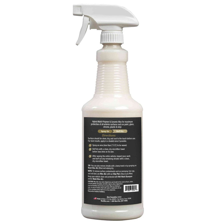 Wax ALL 32 Fl. oz - Hybrid Multi-Polymer Ceramic Wax