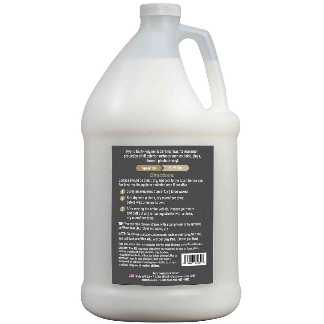 Wax ALL 1 Gallon- Hybrid Multi-Polymer Ceramic Wax