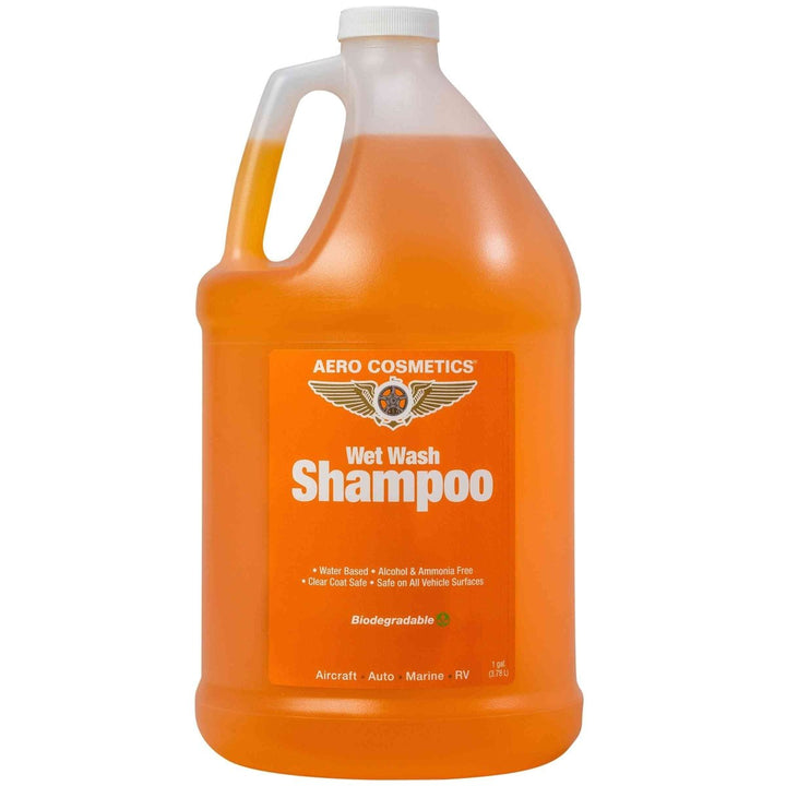 Wet Wash Shampoo 1 Gallon - High-Foaming, Gentle Effective Car Wash Shampoo