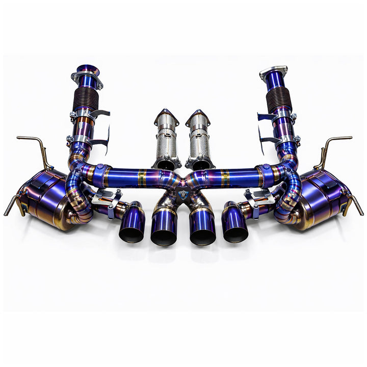 Z06 Titanium Valved Catback Exhaust for Chevrolet Corvette C8 6.2L